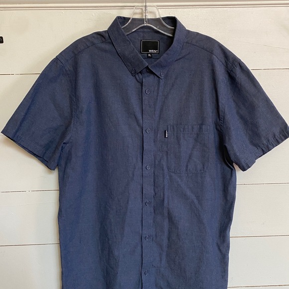 WEIV Signature Classic Single Pocket Button‎ Front Shirt XL - Picture 7 of 12